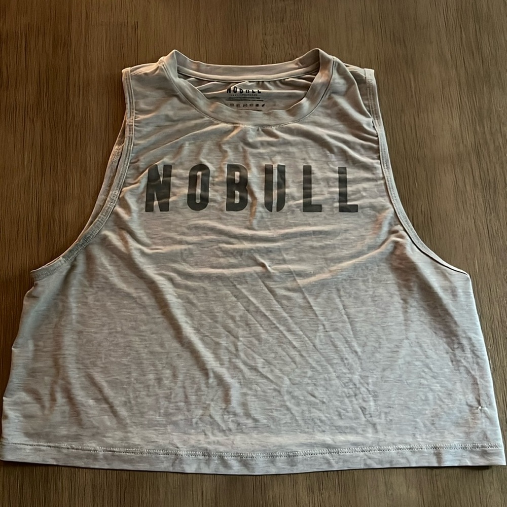 Gently used grey nobull muscle tank